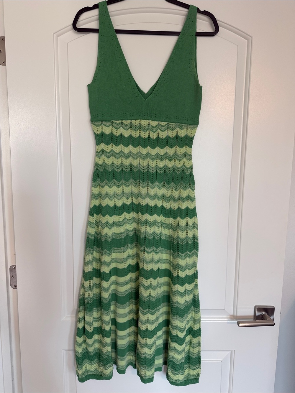 Ramy Brook Green knit dress